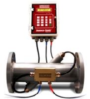 新的在线超声流量计，具有速度级的改进到运输时间测量技术